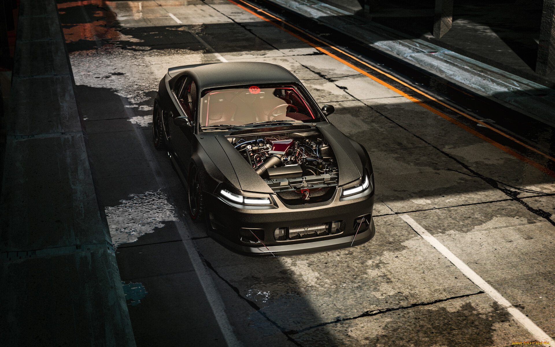 ford mustang svt cobra-r, , 3, ford, mustang, svt, cobra-r, sn95, tuning, car, , 